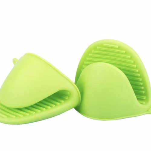 Siliconen ovenwanten 2 stuks groen