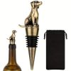 325b86662278cfac78c36fd4e1f560f6 Hond flessenstopper - wijnkurk goud