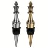67d2b3e51643d2547a3916efa9383a1b Schaakstuk flessenstopper - wijnkurk zilver