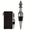 eb9b72adb8c4aea75027c7cd7f0904e7 Schaakstuk flessenstopper - wijnkurk zilver