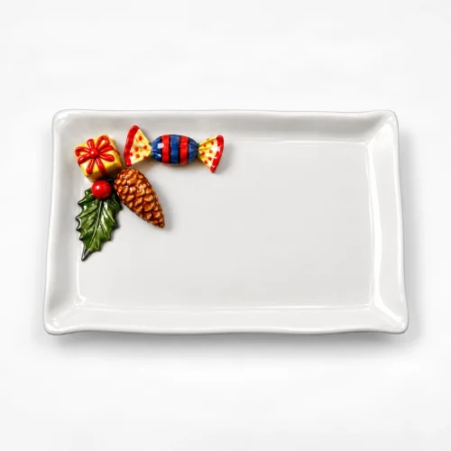 Klein servet bord snoep
